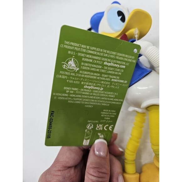 Walt Disney Theme Parks Mickey And Minnie's Runaway Railway Donald Twistable Toy - Picture 4 of 7